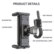 Engineering Truck Off-Road Vehicle Handrail Folding Screen Cell Phone Tablet Universal Bracket