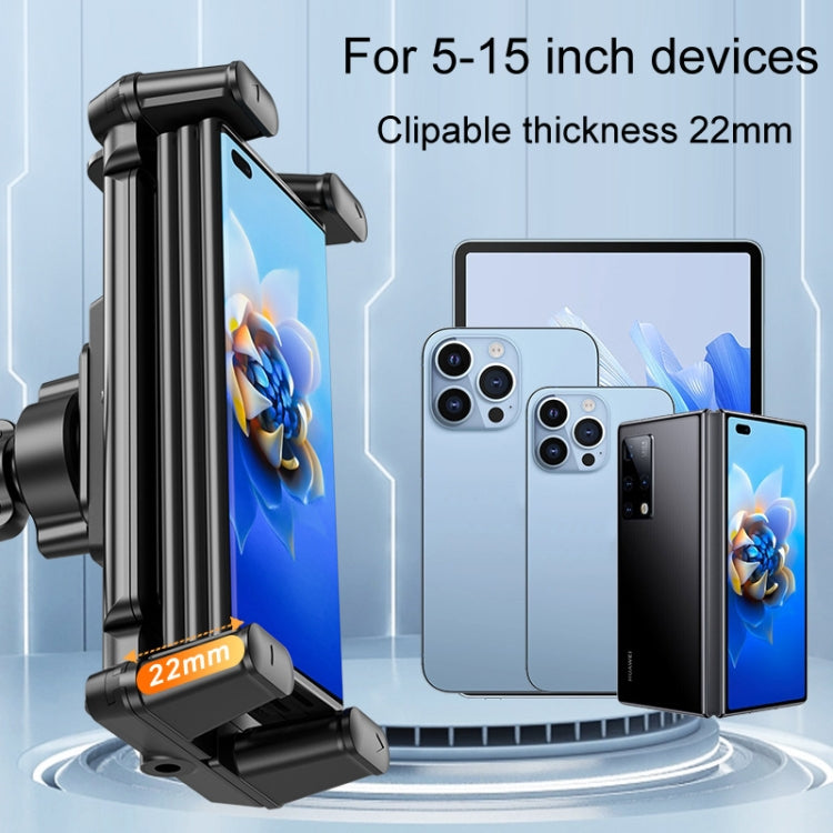 Engineering Truck Off-Road Vehicle Handrail Folding Screen Cell Phone Tablet Universal Bracket - Universal Car Holders by PMC TechLife | Online Shopping South Africa | PMC TechLife | Buy Now Pay Later Mobicred