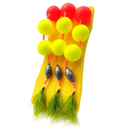 3pcs /Set Cordset Imitation Aquatic Grass Fishing Hooks Grass Hooks(10#)