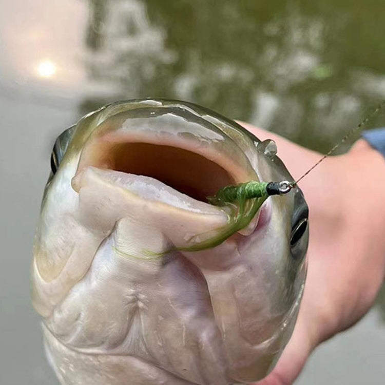 Single Hook Imitation Aquatic Grass Fishing Hooks Grass Hooks(10#)