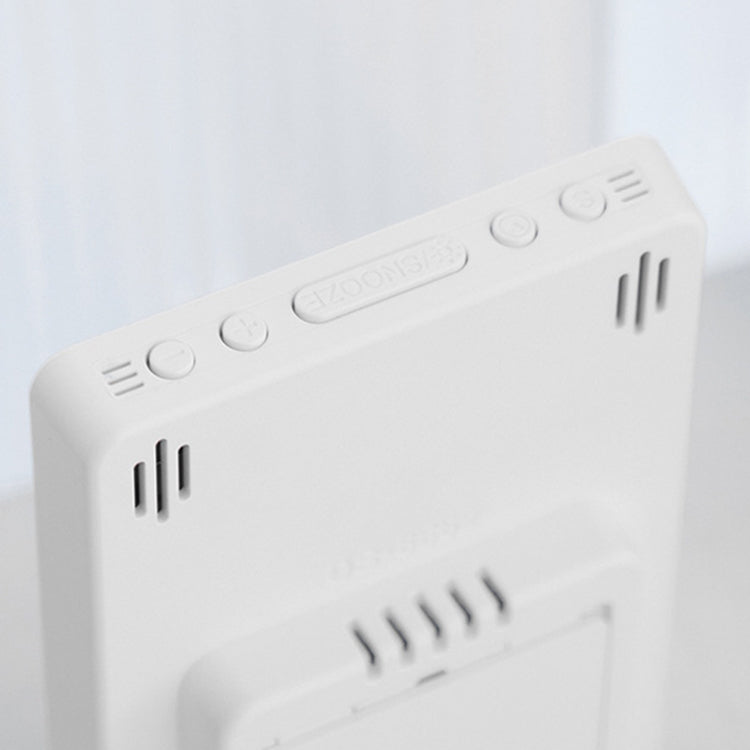 Multifunctional Temperature / Humidity Display Electronic Alarm Clock, Color: Green White - Alarm Clocks by PMc TechLife | Online Shopping South Africa | PMc TechLife | Buy Now Pay Later Mobicred