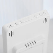Multifunctional Temperature / Humidity Display Electronic Alarm Clock, Color: Green White