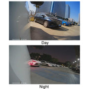 Punch-Free Car Imaging Side View Blind Spot Car Universal Night Vision Camera, Specifications: AHD1080P White