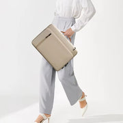 BANGE BG-6802 Laptop Bag Notebook Protective Case, Color: Khaki Small