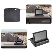 4.3 Inch Display Night Vision Water-resistant Reversing Camera +7 Meter Extension Cable, Color: Detachable Screen + External 8 Light Camera