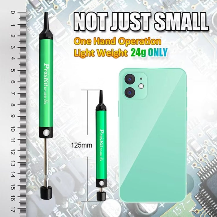 ProsKit  DP-366I Mini Aluminum Alloy Tin Suction Device Anti-static Desoldering Pump - free shipping - PMC Jewellery - Order now!