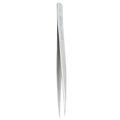 ProsKit 1PK-105T Stainless Steel Anti-magnetic Tweezer Precision Straight Pointed Pincette 140mm - Tweezers by ProsKit | Online Shopping South Africa | PMC Jewellery | Buy Now Pay Later Mobicred