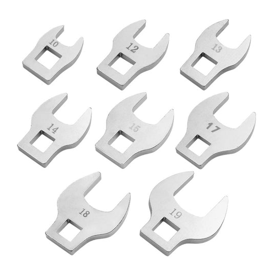 8pcs /Set 3/8 inch Replaceable Activity Bullwheel Wrenches With Ratchet L-Shape Bullwheel Spanner Using - Hex Key & Spanner by PMC Jewellery | Online Shopping South Africa | PMC Jewellery | Buy Now Pay Later Mobicred