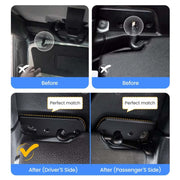 Car Sun Visor Repair Kit For Jeep Wrangler JK2018 / Wrangler 2018-2023 / Gladiator 2020-2023(Black)