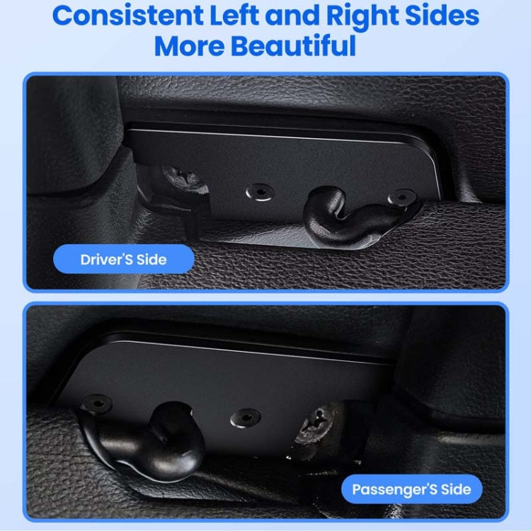 Car Sun Visor Repair Kit For Jeep Wrangler JK2018 / Wrangler 2018-2023 / Gladiator 2020-2023(Black) - Others by PMC TechLife | Online Shopping South Africa | PMC TechLife | Buy Now Pay Later Mobicred