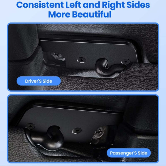 Car Sun Visor Repair Kit For Jeep Wrangler JK2018 / Wrangler 2018-2023 / Gladiator 2020-2023(Black)