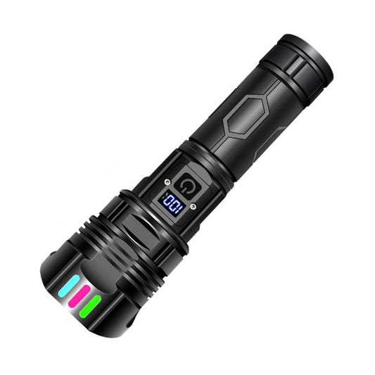 E-SMARTER A08 Flat Port Digital Display Fluorescent Strip Flashlight High Power LED Strong Light Flashlight(Battery Not Included) - LED Flashlight by E-SMARTER | Online Shopping South Africa | PMC Jewellery | Buy Now Pay Later Mobicred