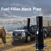 Car Fuel Tank Filler Pipe For Ford F-350 / F-450 / F-550 Super Duty 6.0L Fuel Engine 2005-2007(Black)