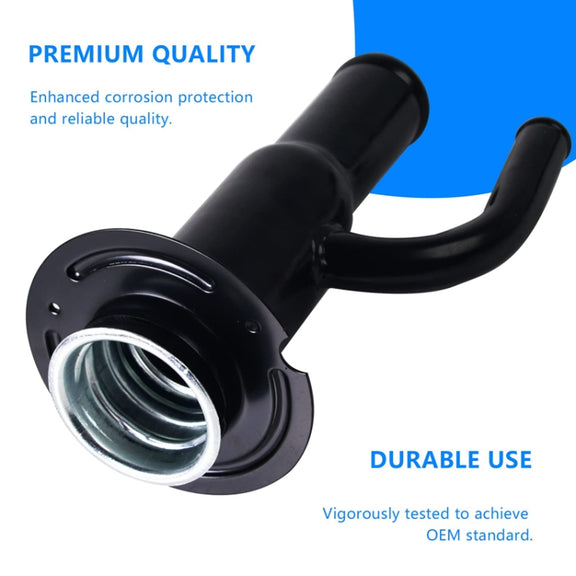 Car Fuel Tank Filler Pipe For Ford F-350 / F-450 / F-550 Super Duty 6.0L Fuel Engine 2005-2007(Black)