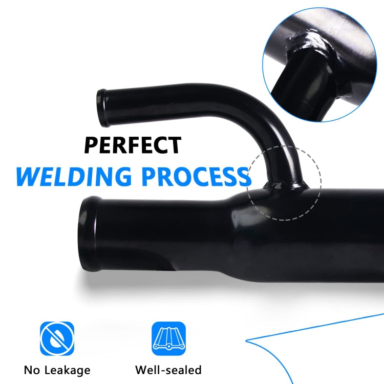 Car Fuel Tank Filler Pipe For Ford F-350 / F-450 / F-550 Super Duty 6.0L Fuel Engine 2005-2007(Black)