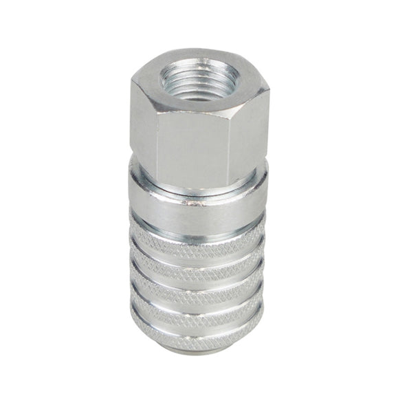 PD242 Series PD Steel Hydraulic Test Port And Diagnostic Equipment Quick Connect Coupler(Silver)