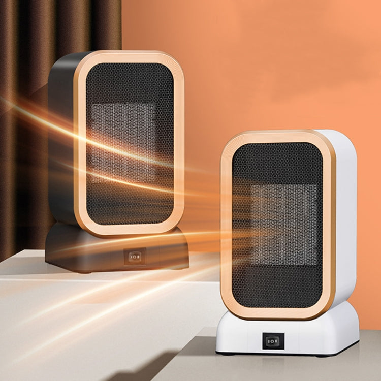 1000W High-power Household Heater Small Desktop Ceramic PTC Heating Heater, Spec: UK Plug(Black) - free shipping - PMC TechLife - Order now!