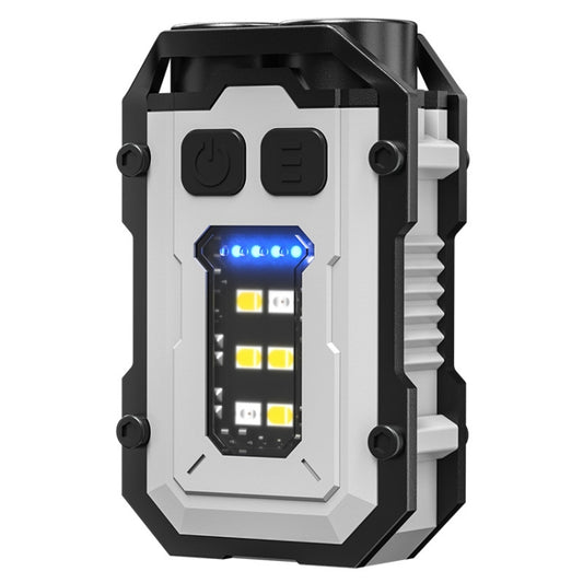 E-SMARTER YSD01 Outdoor Portable Mini Keychain Light Magnetic Anti Loss Auto Repair Light(White) - Mini Flashlight by E-SMARTER | Online Shopping South Africa | PMC Jewellery | Buy Now Pay Later Mobicred