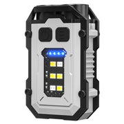 E-SMARTER YSD01 Outdoor Portable Mini Keychain Light Magnetic Anti Loss Auto Repair Light(White)