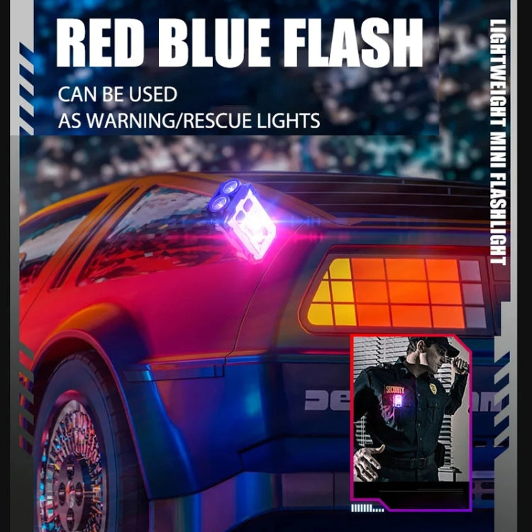 E-SMARTER YSD01 Outdoor Portable Mini Keychain Light Magnetic Anti Loss Auto Repair Light(White) - Mini Flashlight by E-SMARTER | Online Shopping South Africa | PMc TechLife | Buy Now Pay Later Mobicred