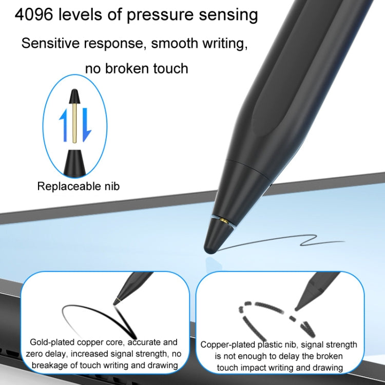 Tablet Stylus Pen USI2.0 Protocol Pen Stylus Anti False Touch(Gray) - Stylus Pen by PMC TechLife | Online Shopping South Africa | PMC TechLife | Buy Now Pay Later Mobicred