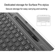 For Microsoft Surface Pro 8 / 9 / X Bluetooth Keyboard Magnetic Tablet Wireless Touch Backlit Keyboard With Pen Slot(Blue)