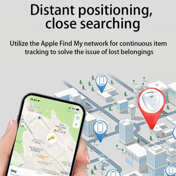 Smart Tracker Tag Anti-Lost Key Finder Works With Find My App(Deep Gray)