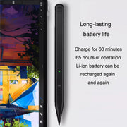 For Microsoft Surface Pro 8 / 9 / Go Laptop Stylus 4096 Pressure Sensitive Stylus Pen(Blue)