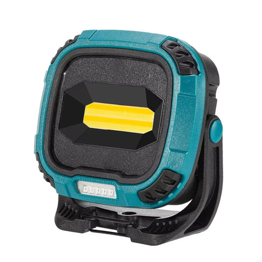 E-SMARTER W895-1 COB Portable Rechargeable Floodlight Work Light, Battery Not Included(Blue) - Camping Lighting by E-SMARTER | Online Shopping South Africa | PMC Jewellery | Buy Now Pay Later Mobicred