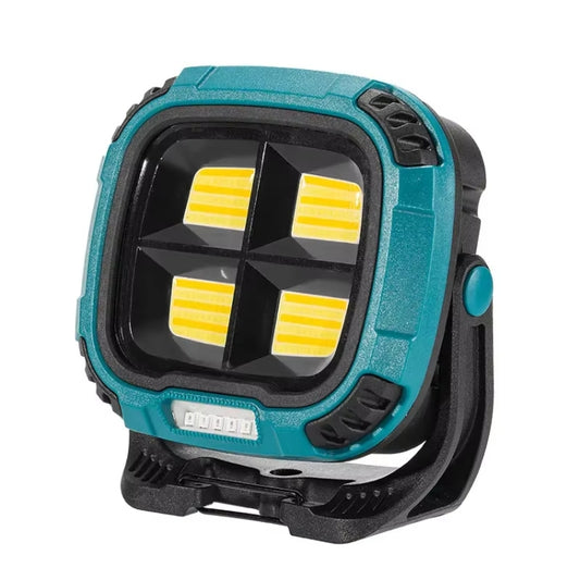 E-SMARTER W894-1 COB Magnetic Projector Work Light Emergency Portable Bright Flashlight(Blue) - free shipping - PMC Jewellery - Order now!