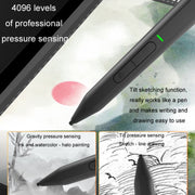 C582S For Microsoft Surface Stylus Pen Anti-Mistouch 4096 Pressure Sensitive Touch Pen Support lnk Bluetooth Function(Black)