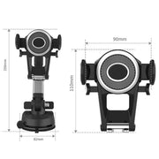 Car Suction Cup Multi-function Cell Phone Navigation Mount, Style: With Triangle Air Vent