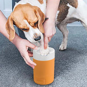 Pets Outdoor Portable Foot Wash Cup Dog Foot Cleaning And Grooming Tool(Gray)