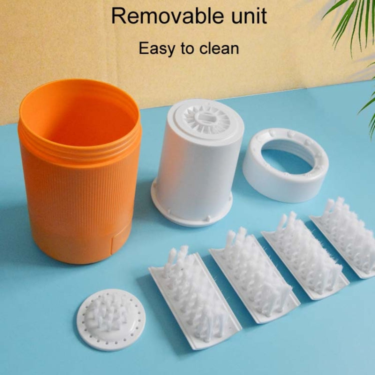 Pets Outdoor Portable Foot Wash Cup Dog Foot Cleaning And Grooming Tool(Gray)