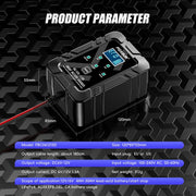 FOXSUR 6V/12V 1.5A Lawn Mower Motorcycle Lead Acid Battery SAE Plug Charger(EU Plug)