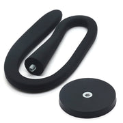 Universal Flexible Magnetic Washing Machine Door Stopper Front Load Washer Door Prop 43mm Black