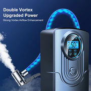 Car Portable Mini Digital Display High Power Multifunctional Inflatable Pump, Model: Wireless