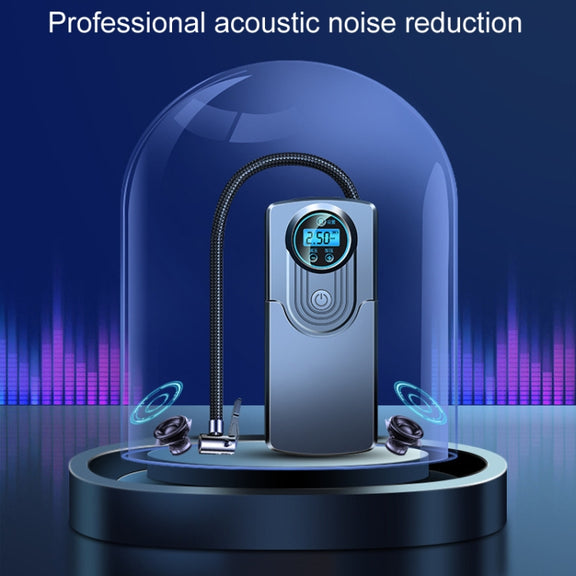 Car Portable Mini Digital Display High Power Multifunctional Inflatable Pump, Model: Wireless