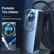 Car Portable Mini Digital Display High Power Multifunctional Inflatable Pump, Model: Wired