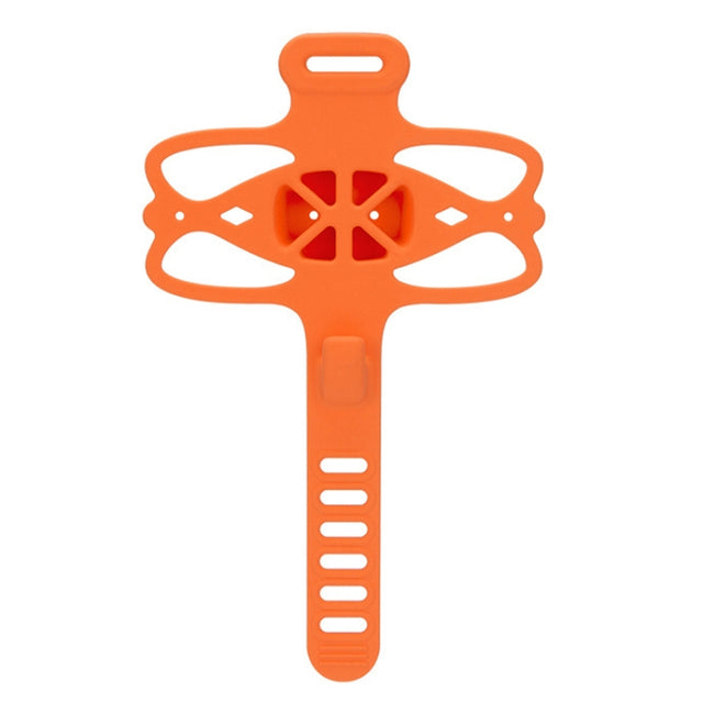 GUB P9 Bicycle Dragonfly Shape Silicone Phone Holder(Orange)