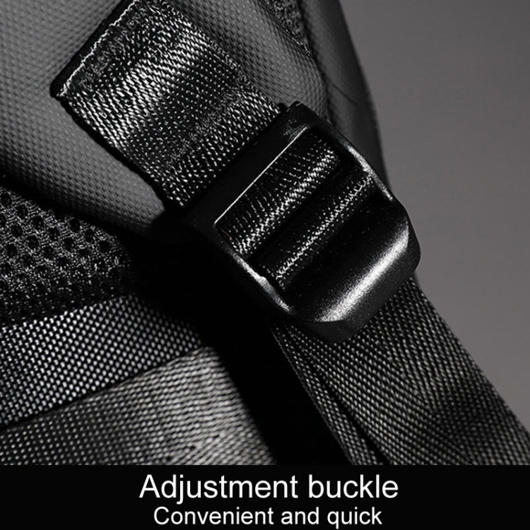 SKV B20453 Men Business Casual Multifunctional Double Shoulder Bag Large Capacity Laptop Backpack(Black) - free shipping - PMC Jewellery - Order now!