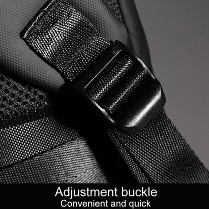 SKV B20453 Men Business Casual Multifunctional Double Shoulder Bag Large Capacity Laptop Backpack(Black) - free shipping - PMC Jewellery - Order now!