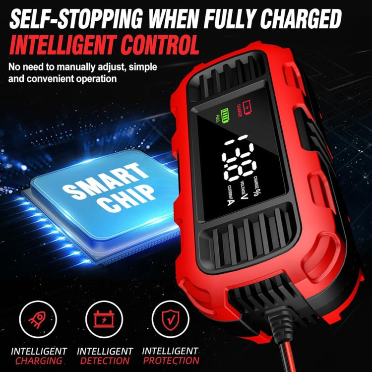 FOXSUR 2A 12V Motorcycle ATV Fully Automatic Trickle Battery Charger(US Plug) - Battery Charger by FOXSUR | Online Shopping South Africa | PMC TechLife | Buy Now Pay Later Mobicred