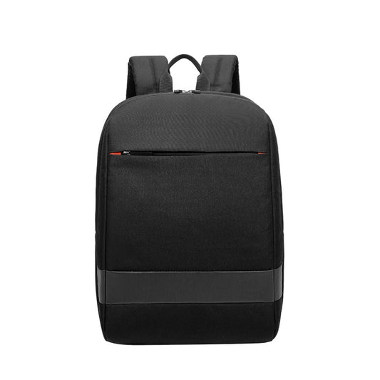 SKV B22016 Men Business Casual Double Shoulder Bag Outdoor Travel Laptop Backpack(Black) - free shipping - PMC Jewellery - Order now!
