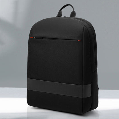 SKV B22016 Men Business Casual Double Shoulder Bag Outdoor Travel Laptop Backpack(Black) - free shipping - PMC Jewellery - Order now!