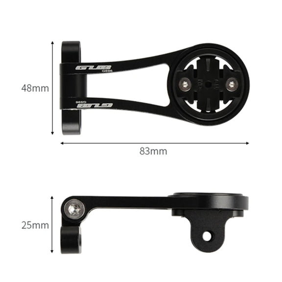 GUB G696 Bicycle Aluminium Code Table Holder Adjustable Extension Bracket(Red)