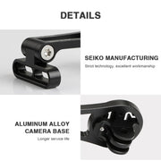 GUB G696 Bicycle Aluminium Code Table Holder Adjustable Extension Bracket(Red)