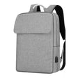 SKV BLB21282 Men Business Duty Traveling Double Shoulder Bag Lightweight Large Capacity Laptop Backpack(Gray) - Backpack by SKV | Online Shopping South Africa | PMC TechLife | Buy Now Pay Later Mobicred