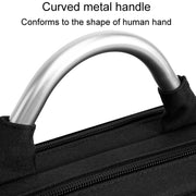 SKV BLB21282 Men Business Duty Traveling Double Shoulder Bag Lightweight Large Capacity Laptop Backpack(Black)