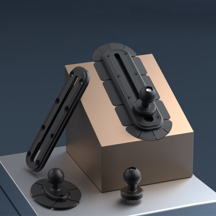 SUV Car Modified Central Control Bracket Base Slider, Specifications: Screw Rail Base